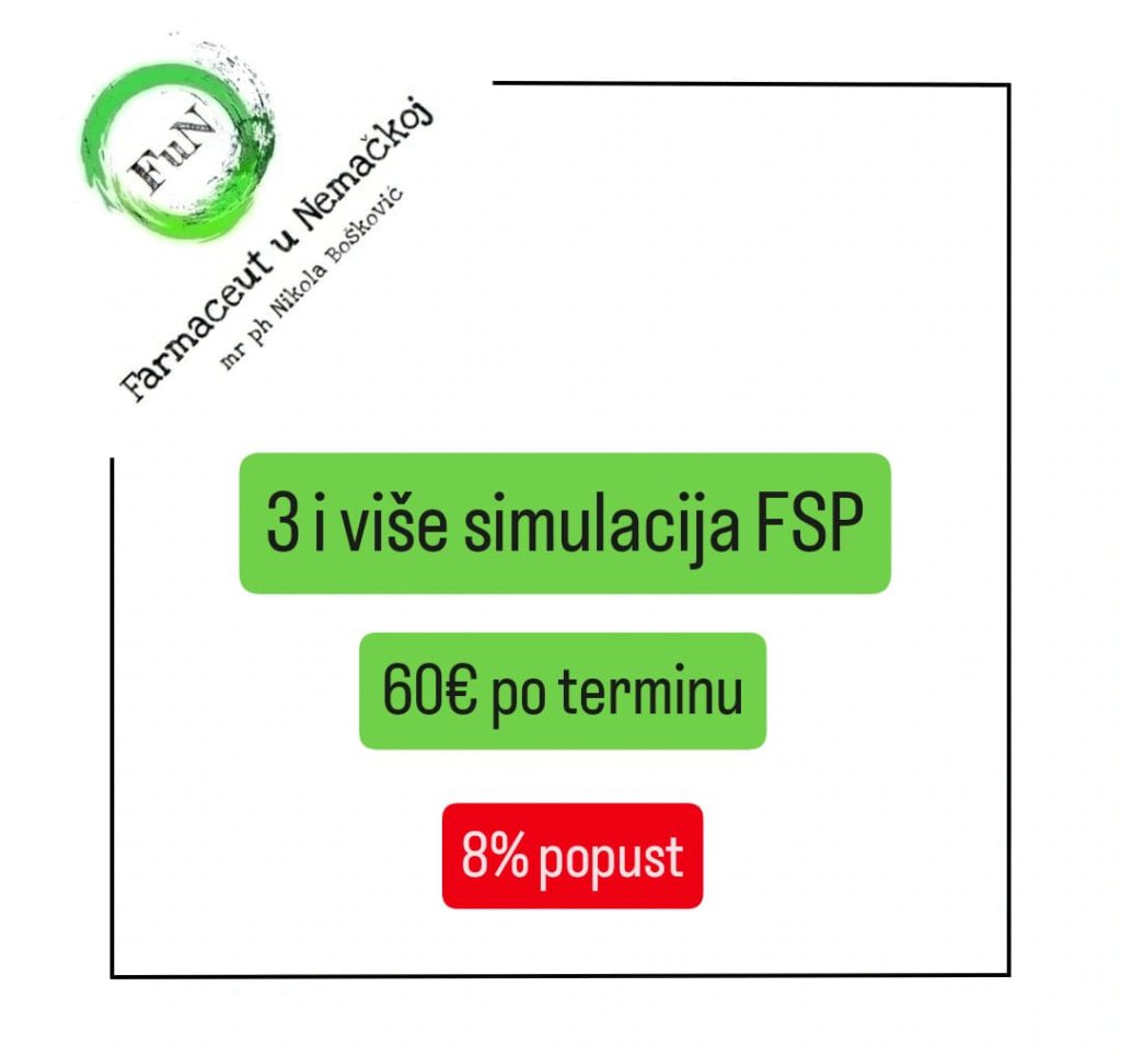 Farmaceut u Nemackoj Ponuda FSP kursa