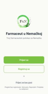 FuN App prijava
